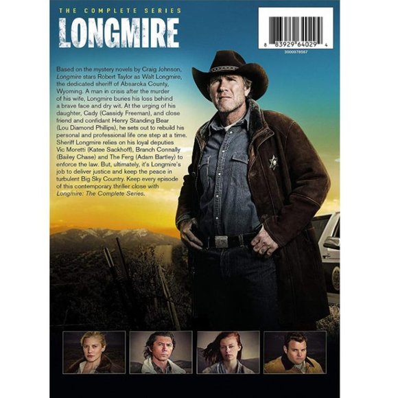 Longmire The Complete Series Season 1-6 DVD Box Set Region 1 New & Sealed US - Picture 3 of 3